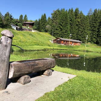 Brunnen beim Patrutgsee in Oberurmein